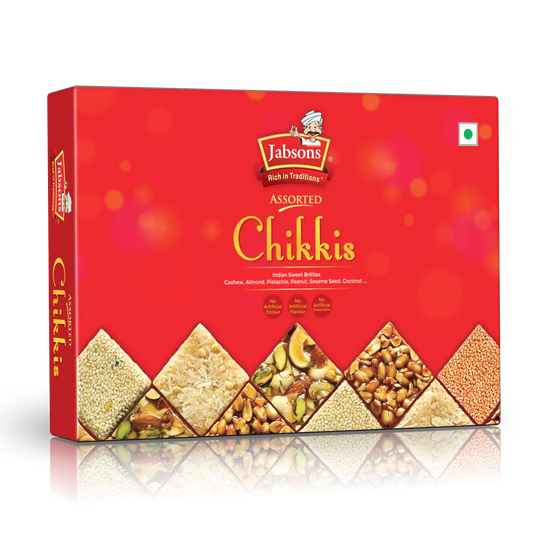 Jacobsons Assorted Chikkis 500g