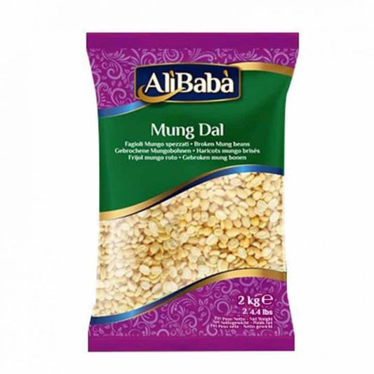 AliBaba Mung (Moong) Dal Clean 2kg