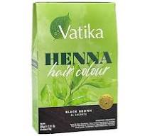 Vatika Henna Black & Brown  hair Colour 60g (6 Sachets)