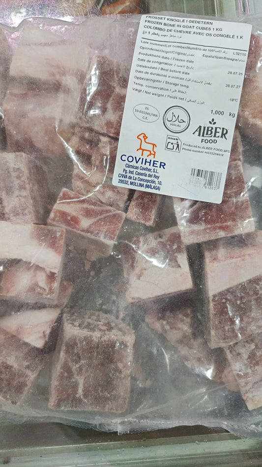 Goat Meat-frozen Small cubes  1kg