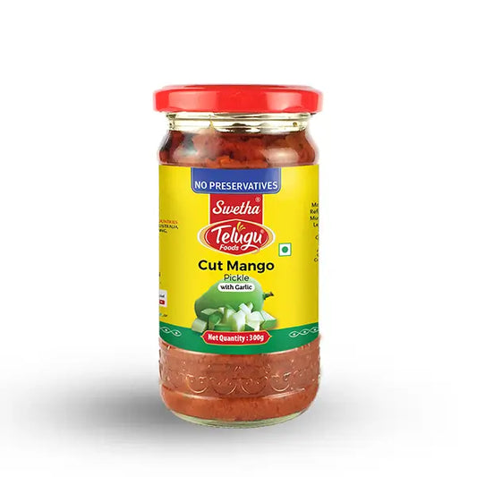 Telugu foods Cut Mango picke 300g