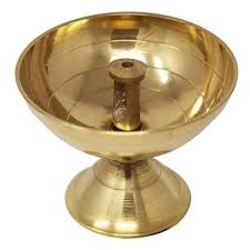 Dipawali Pooja Diya Brass 9stk