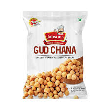 Jabsons Roasted Chana Gud  150G